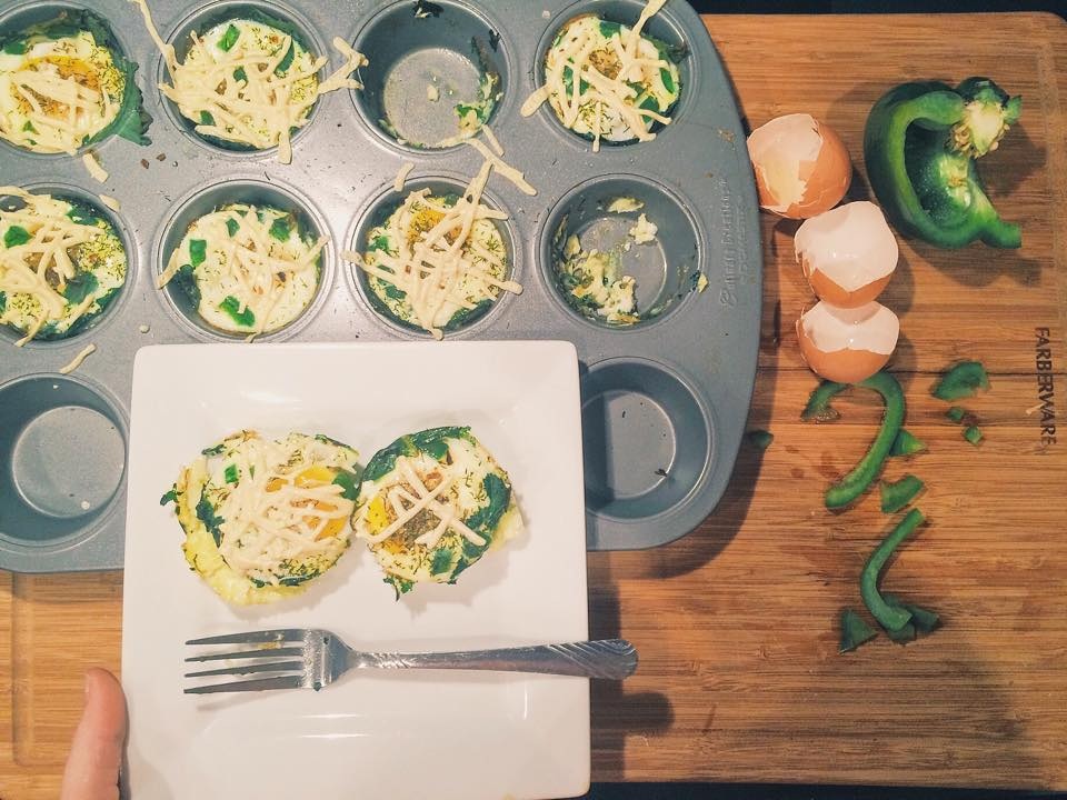 Sunny Egg and Veggie&nbsp;Cups